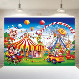 Happy Easter Colorful Polyester Modern Digital Printing 100X150cm Backdrop Banner Photography Party Decoration Holiday Supplies