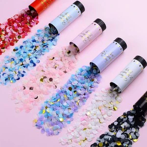 Bachelorette Party Confettt Poppers Happy Wonderful Day for Hen Night Bridal Shower Girls Night Out Fun Photo Prop Mini Cannon