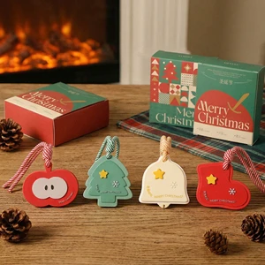 Christmas Fragrance Gift Set Aromatherapy Oil Long Lasting Alcohol Free Hanging Ornament Home Scent Decoration Holiday Corporate