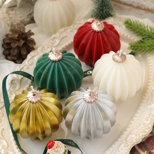 Christmas Decorations 2026 New Products Personalized Gift Set Giveaways Scented Christmas Candles for Home Decoration
