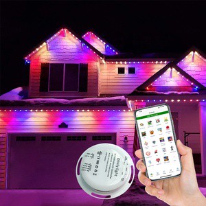 Pixel Rgbw Green Lighting Smart Wifi Led Light Led Christmas Tree Lamp Decoration Holiday Bulk Christmas Light Outdoor