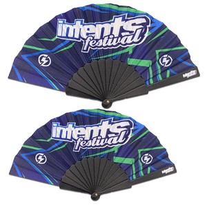 Custom Handheld Plastic Sublimation Fans Promotional Cool Cute Plastic Fans With Logo