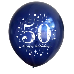 Cvpartyon Factory Customizable Printed Single Latex Balloon Confetti Set 2.8g for Unisex Adult Birthday Party Decorations