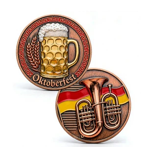 Factory Customized Carnival Event Souvenirs Promotion Gifts Challenge Coins Enamel Carving Zinc Alloy Gold-Plated 3D Medals