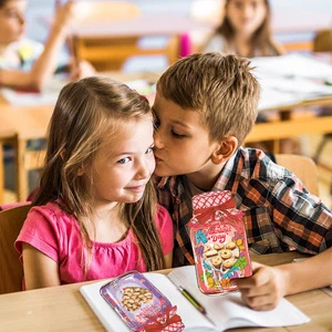 Modern Valentine's Day Decorations & Party Supplies Includes Candy Snacks Card Bags