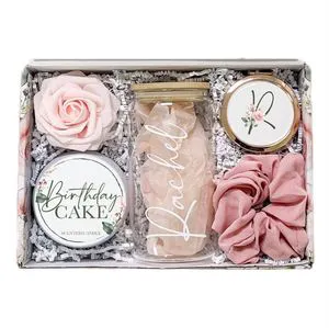 New Arrival Valentine's Day Personalised Bridal Shower Gift Set Luxury Relaxing Bridal Party Gift