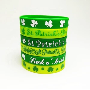Factory Custom Personalized Printed Silicone Wristbands Promotional Couple Valentine's Day Wedding Favors Food Grade Waterproof