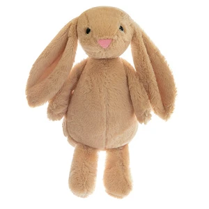 Cute Long-Eared Rabbit Plush Toy Cross-Border Easter Bunny Doll Polyester PP Cotton In-Stock Wholesale Animal Toy