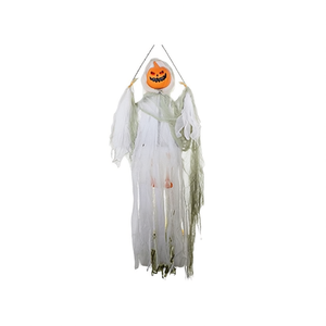 Hanging Ghost With Pumpkin Head Plastic Classic Style Halloween Decoration Holiday Supplies