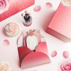 Mother's Day Aromatherapy Gift Box Home Use Flameless Air Freshening Scented Candle Set Birthday Gift Valentine's Day