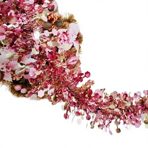 Wholesale Christmas New Year's Day Atmosphere Decoration 2 Meters Plastic Flowers Artificial Decoration Party Supplies