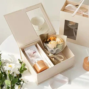 New Design Plant Aromatherapy Soap Flower Valentines Day Gift Set