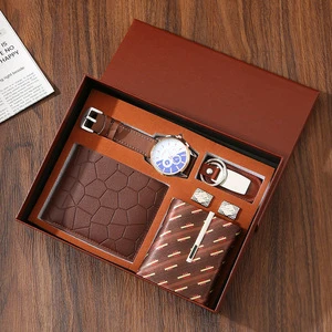 Men's Seven-Piece Premium Fashion Business Gift Set Anniversary Commemorative Gift Set Employee Benefits