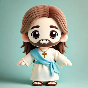 Customized Jesus Toy New Design Christian Savior Jesus Stuffed Toy Jesus Sleeping Pillow Gift Plush Doll Custom Plushies