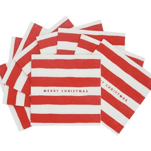 3 Ply Hand Napkins-Folded Paper for Thanksgiving Valentine's Day & New Year Celebrations