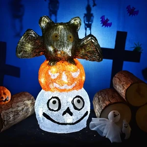 The Best-selling Plastic Pumpkin Props for Halloween Party Prank Props and Holiday Squirrel Decorations