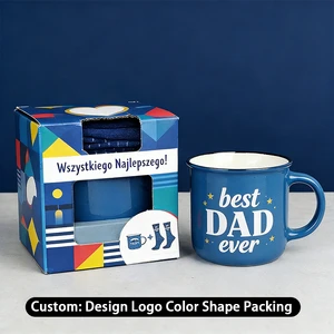 Classic Ceramic Best Dad Ever Father Mug Perfect Father's Day & Birthday Gift for Dad
