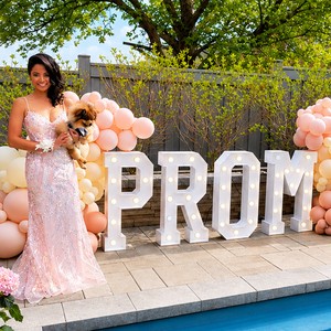 Wholesale Led Marquee Letters 4ft Giant Light Up Letters Numbers PROM Marquee Letters For Wedding Bar Party Deco