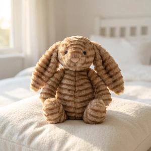 Ultra High Quality Super Soft PP Cotton Plush Embroidered Stress Relief Toys Easter Mother Day Birthday Gifts Jelly Cat Bunny