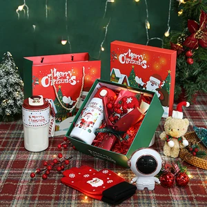 OCPO Kitchen Metal Christmas Gift Set & Baskets (CN/GUA Model ZJ-250822-2) for Company Employers and Kids Guests