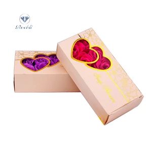Valentine's Day Mother's Day Gift Love Window Soap Flower Gift Box Housewarming Wedding Celebration Roses