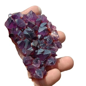 Wholesale High Quality Natural Amethyst Cluster Geode Crystal Eco-Friendly Handmade Chinese New Year M Size