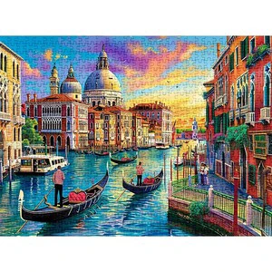 Personalized DIY Puzzle Jigsaw Puzzles Custom 100 500 1000 Piece Jigsaw Puzzle for Kids Adults Made From Paper Cardboard