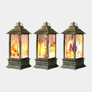 Christmas Lanterns Square & Hexagon Shape Eco-Friendly Reusable Durable Christmas Crafts Presents Factory Direct Price Wholesale