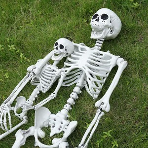 Custom Wholesale Party Supplies Halloween Accessories Haunted House Decorations 12FT Life Size Halloween Skeleton