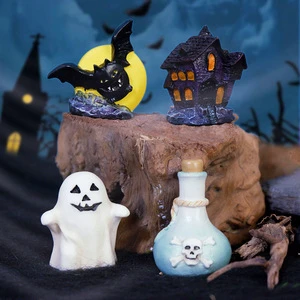 Halloween & Easter Acrylic Jewelry Accessories Handmade Material Patches Pumpkin Skulls Ghosts