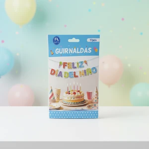 Feliz Dia Del Nino Rotulo Happy Children's Day Banner