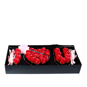 Hot Sales Mother's Day Gift New I LOVE YOU Birthday Gift Heart Words Wish Soap Flower Best Gift New Product