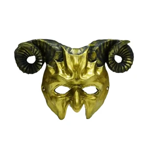 Professional Grade Pu Clown Mask | Customized Breathable Full Face Coverage Trendy Design Party Mask for Halloween Cosplay