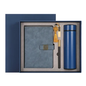 Factory Customizable Logo Gift Set-Notebook & Thermos Cup for Back to School & New Year Christmas Occasions