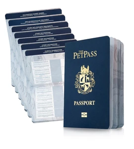 Custom Passport Prop For Movies Factory Direct Supply Funny Custom Made Pet Passport Notebooks Stationery For Pet