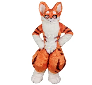 Custom Fursuit Full Body fox Bunny Fursuit Animal Headband Mascot Costume for for Animal Venice Carnival Dress