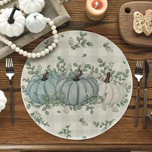 Hotsale Pumpkin Placemat for Thanksgiving Day Festival Decoration