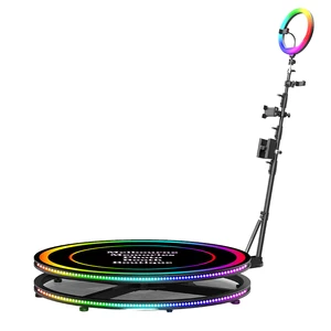 MWE 68 80 100 Cm Party Slow Rotating Spinning Camera 360 Degree Photo Booth Photobooth Automatic Video 360 Photo Booth CD Model