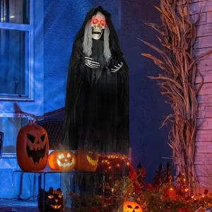 High Quality Halloween Decoration Large Animated Human Horror Life Size Haunted House Halloween Animatronics for Fun