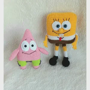 Amigurumi Crochet Plush Soft Doll with PP Cotton Filling 22cm/30cm CE Certified Customizable Easter Bunny Girls Boys Gift