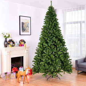 Spot PVC Classic Artificial Outdoor Christmas Tree Home Decoration Plush Christmas Tree Supplier
