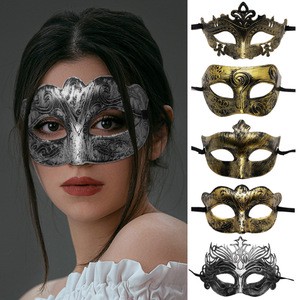 Wholesale Masquerade Masks Costume Vintage Mardi Gras Fancy Dress Halloween Party Costume Venetian Mask