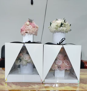 2025 New Product Most Popular Valentines Day Luxury Gift Preserved Flowers in Box Christmas Gifts for Women Mother's Day