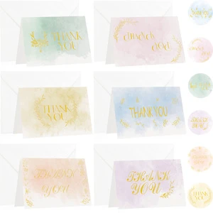 Wholesale Thanksgiving Appreciation Handwritten Thank You Cards and Envelopes Set