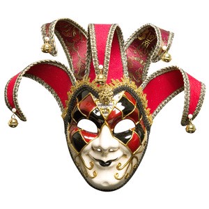 Wholesale Retro Venetian Masquerade Mask, Vintage Costume Mask for Carnival Party Performance