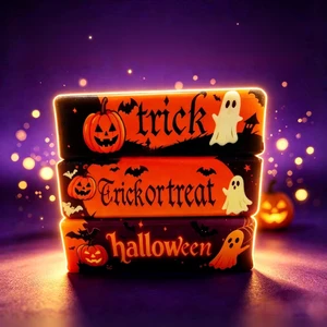 Halloween Themed Butter Squishy PU Stress Relief Toy with Soft Slow Rebound Texture for Students Desk Play Party Gifts