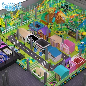 Customized Kids Soft Play Role Playhouse Indoor Playground Equipment For Sale