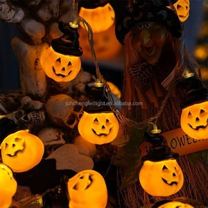 Hot Selling Product Led Halloween Pumpkin Decorative Light With Battery Box Holiday Decoration Christmas Supplies