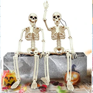 2025 Hot Sale Halloween Human Skeleton Decorations Party Supplies Halloween Custom Haunted House Props