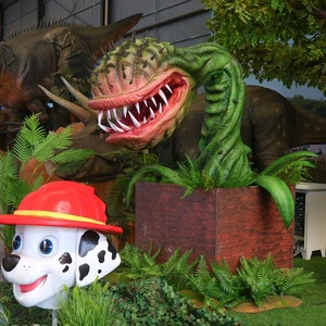 Customized Large Animatronic Corpse Flower High Standard Carnivorous Plant Model For Halloween Decoration